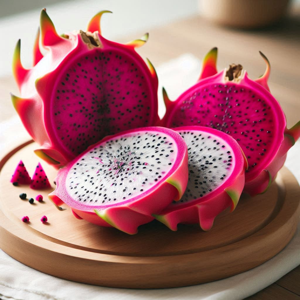 Massage body with dragon fruit